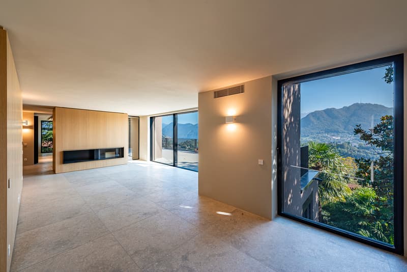 Villa Moderna con design unico e vista lago (3)