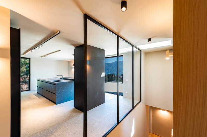 Villa Moderna con design unico e vista lago (9)