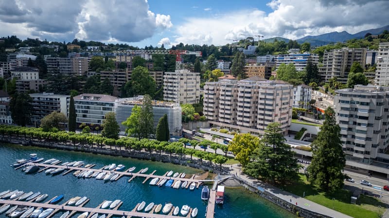 Uno sguardo privilegiato sul lungolago di Lugano (1)