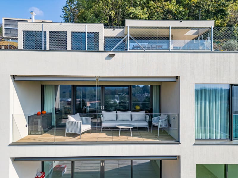 Ampio 2.5 locali con giardino e locale wellness privati (8)