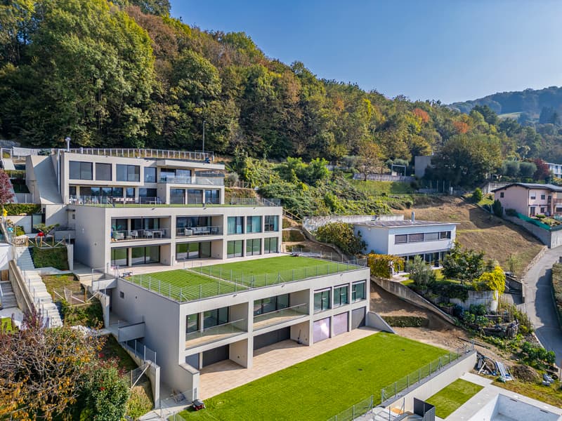Ampio 2.5 locali con giardino e locale wellness privati (12)