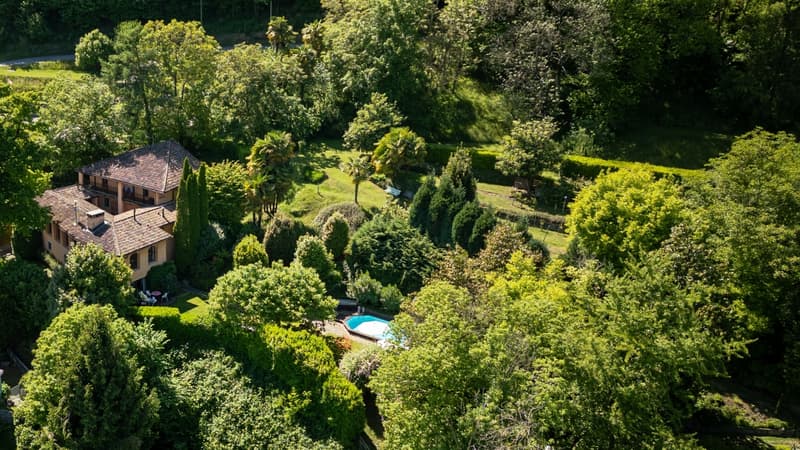 Casa Barnino: casale storico tra le colline di Lugano (1)