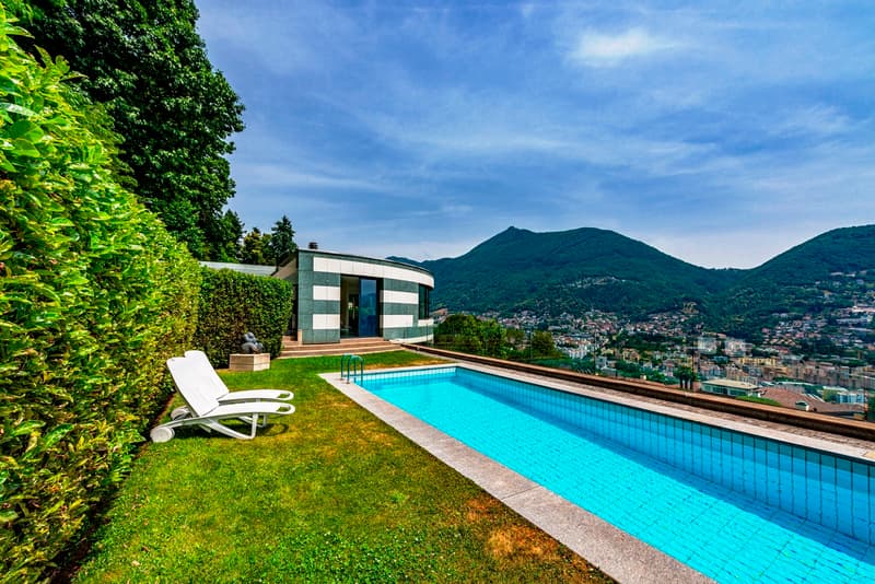 Moderna villa con privacy e stupenda vista lago (5)