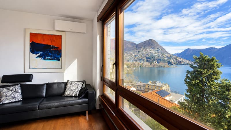 Pied-à-terre nel centro di Lugano con vista aperta sul lago (3)