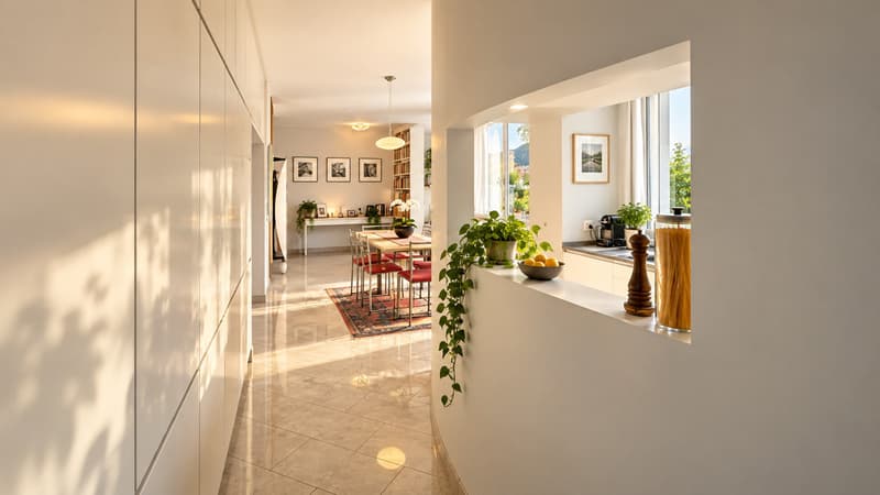 Luminoso appartamento con giardino privato in posizione strategica (10)