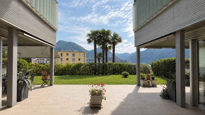 Luminoso appartamento con giardino privato in posizione strategica (2)