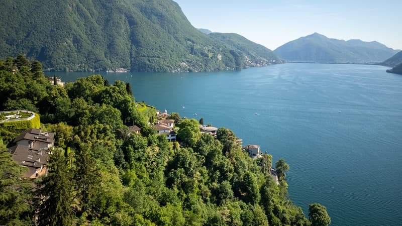 Attico mansardato con vista lago dominante (13)