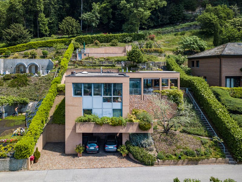 Casa moderna con bella vista lago (5)