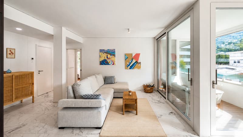 Elegante appartamento di 3.5 locali a pochi passi dal lago (6)