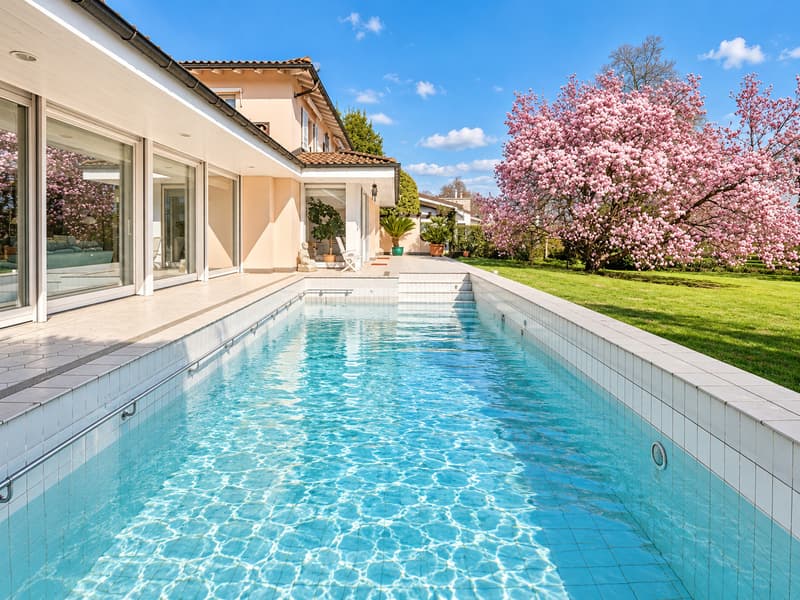 Villa Magnolia: Splendida villa fronte lago a Magliaso (8)
