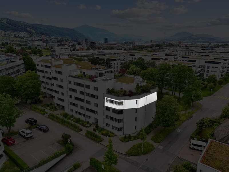 Anschicht Wohnungsausschnitt