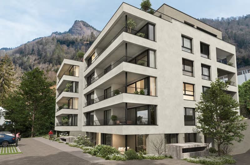 4.5-Zimmer-Neubauwohnung in Vitznau (1)