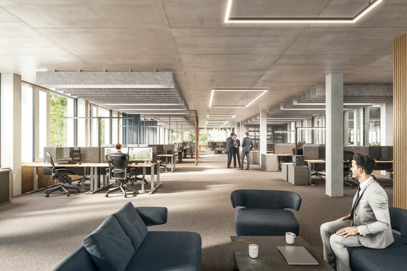 Visualisierung Büro
