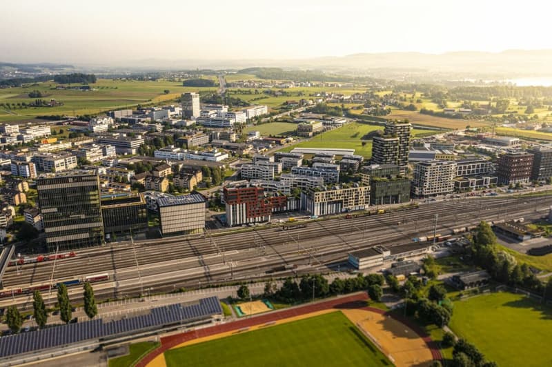Drohnenaufnahme Suurstoffi