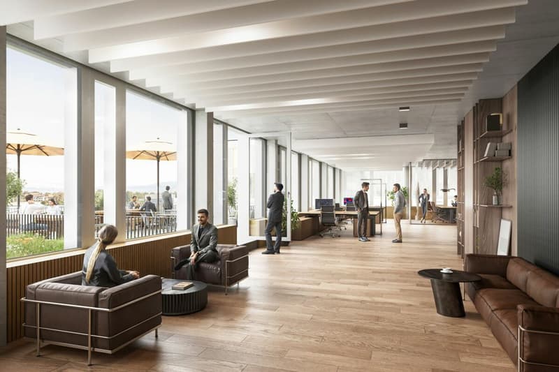 Visualisierung Büro 5. OG