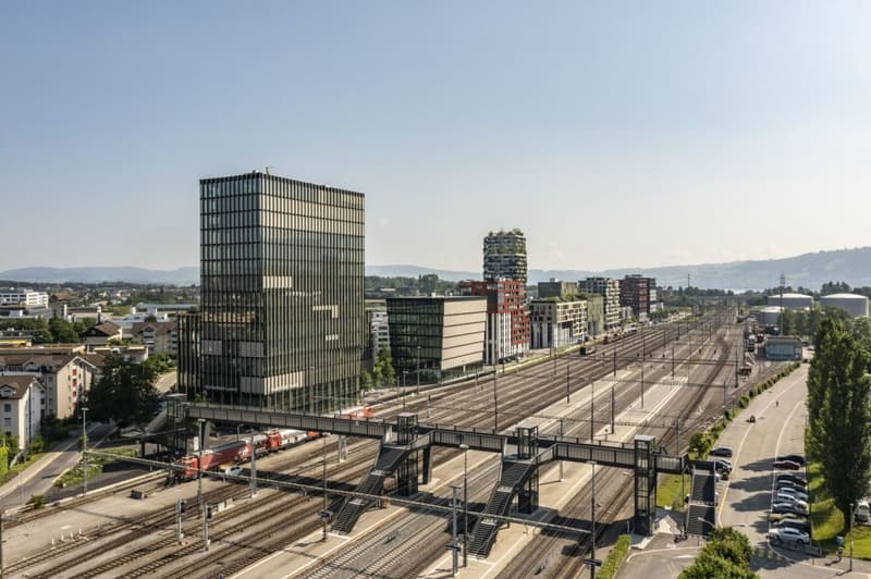 Perronanbindung Bahnhof Rotkreuz