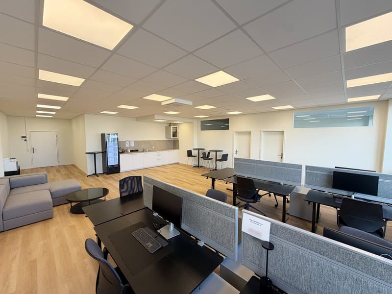 Helles, möbliertes Einzelbüro (18.6 m2) inkl. Domiziladresse & 24/7 Zugang in Cham (7)