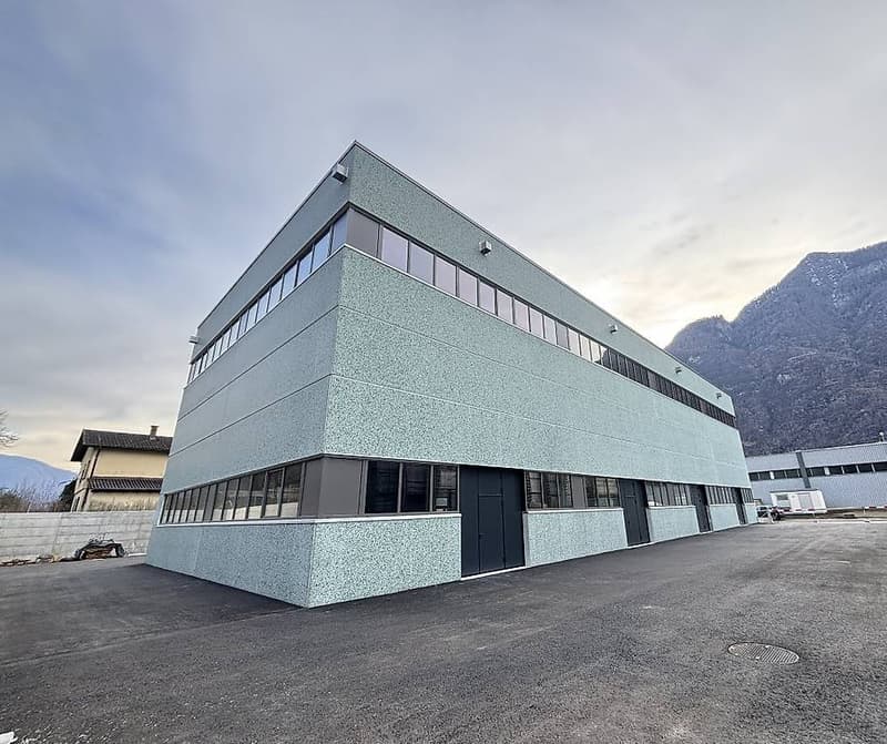 Zu vermieten in Cresciano: Neubau-Halle (2)