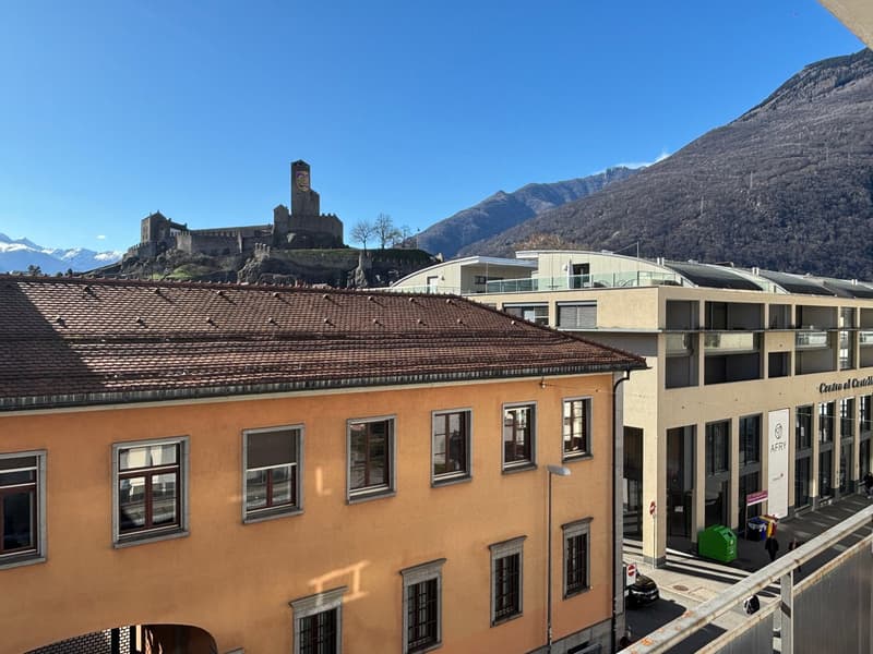 AFFITTASI LUMINOSO APPARTAMENTO DI 2.5 LOCALI - BELLINZONA CENTRO (2)