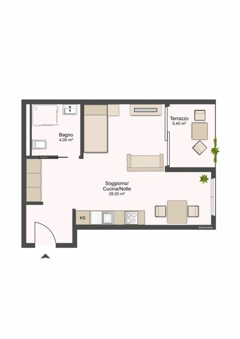 0090,Gordola,Residenza al Riale C copia, appartamento no.0205 (2)
