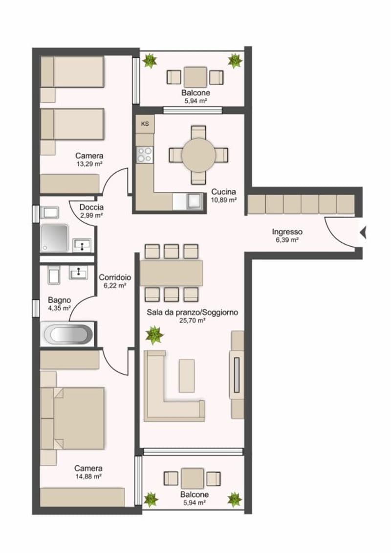 6300, Tenero, Via San Nicolao 36b, appartamento 236 (7)