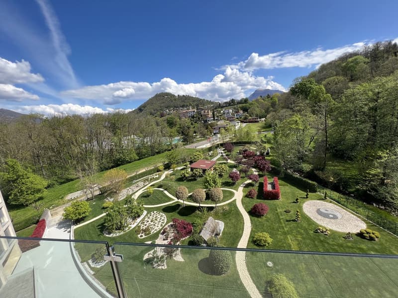 vista sul giardino Feng shui