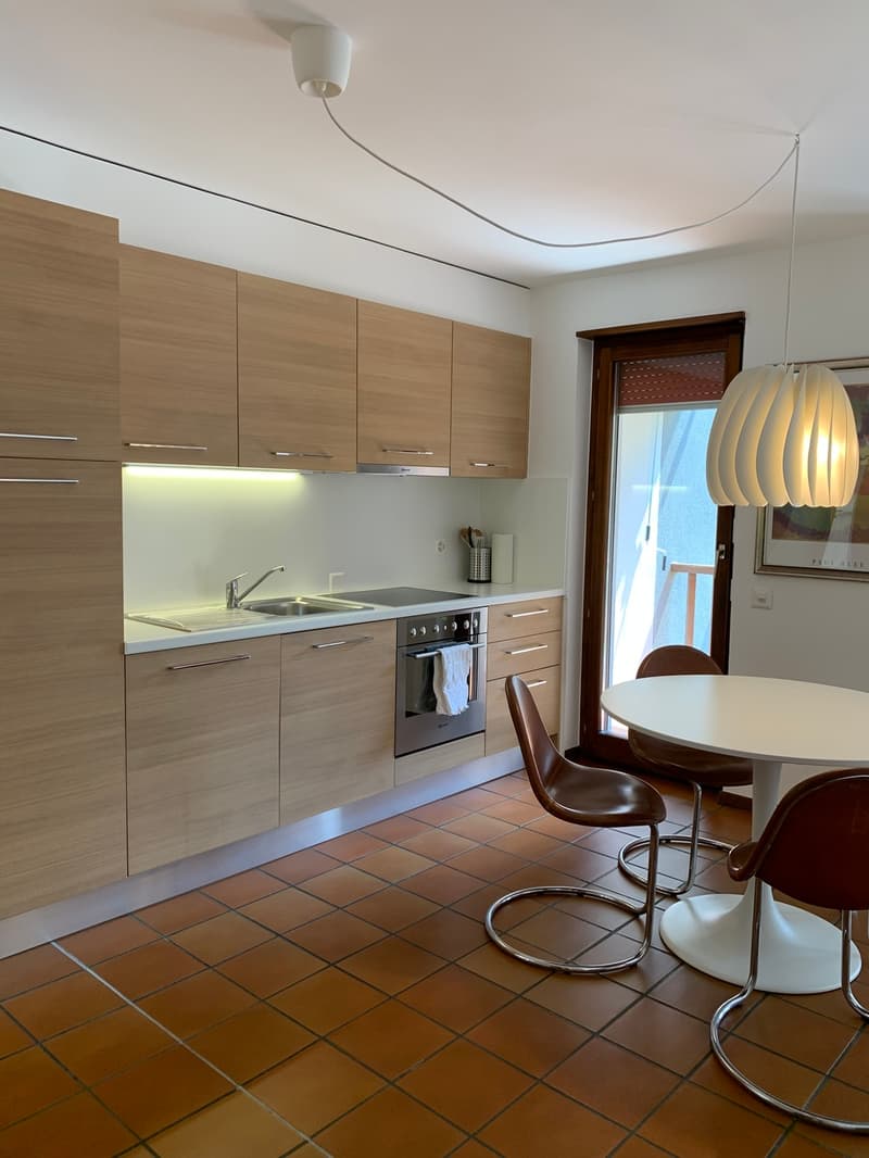 cucina aperta sul soggiorno