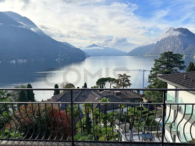 CASTAGNOLA  Villa di 7.5 locali con splendida vista sul lago di Lugano (2)