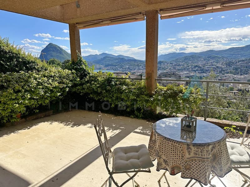 vista lago e montagne / Blick auf den See und die Berge / lake and mountain views