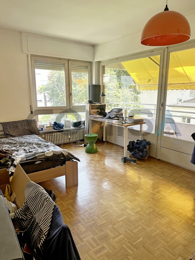 soggiorno con terrazza / Wohnzimmer mit Terrasse / living room with a terrace