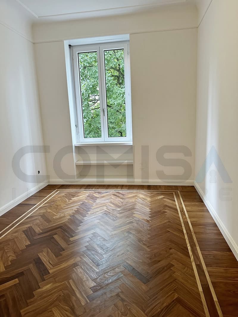 LUGANO CENTRO Appartamento signorile di 10.5 locali con giardino (9)