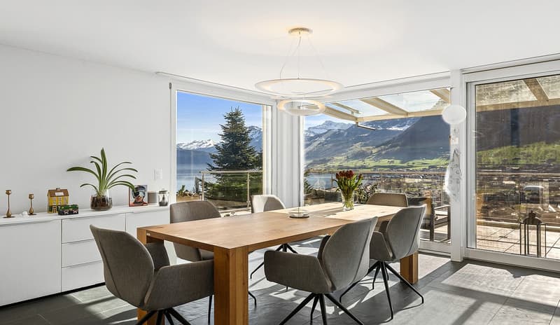 Wir sind spezialisiert auf Immobilien an attraktiven Wohnlagen mit See- und/oder Weitsicht.