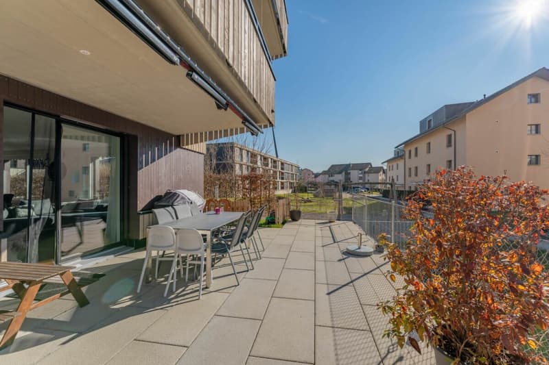 Wonderful, almost new 4 ½-room garden apartment with large terrace (6)