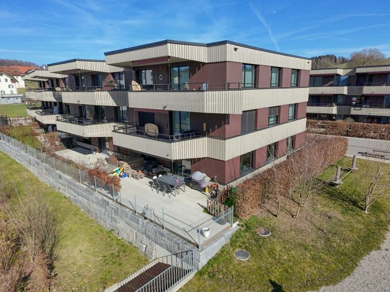 Wonderful, almost new 4 ½-room garden apartment with large terrace (1)