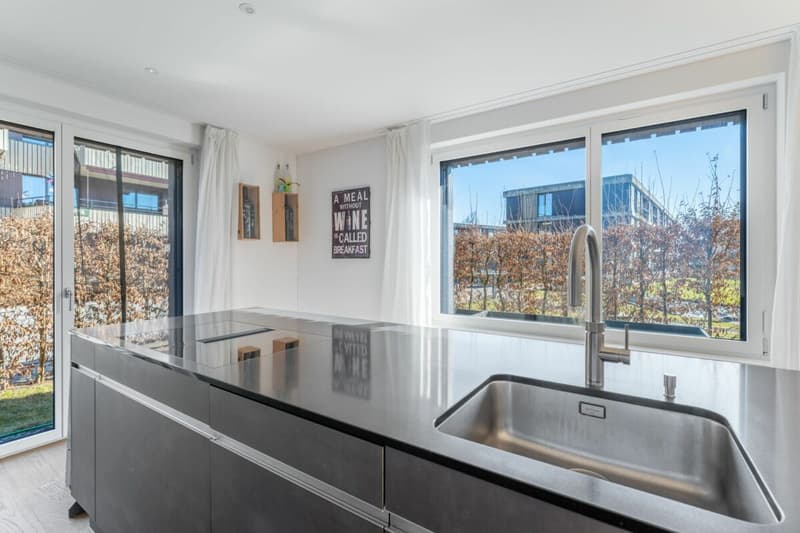 Wonderful, almost new 4 ½-room garden apartment with large terrace (3)