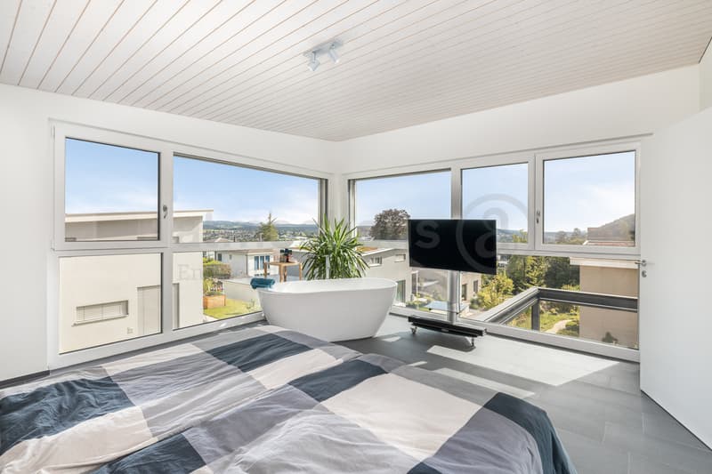 Newly built single-family house in Moosleerau with garden and gallery (7)
