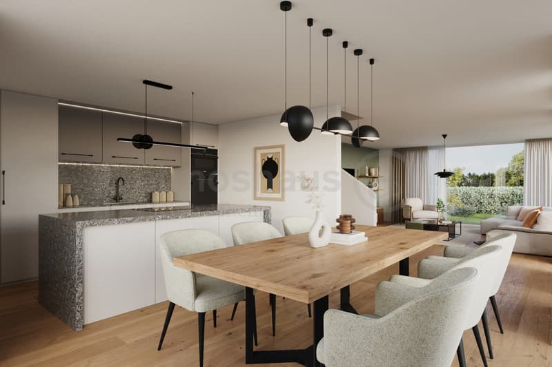 Newly built single-family house in Moosleerau with garden and gallery (2)