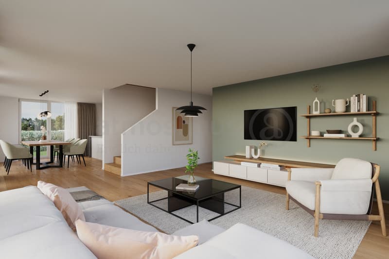 Newly built single-family house in Moosleerau with garden and gallery (3)