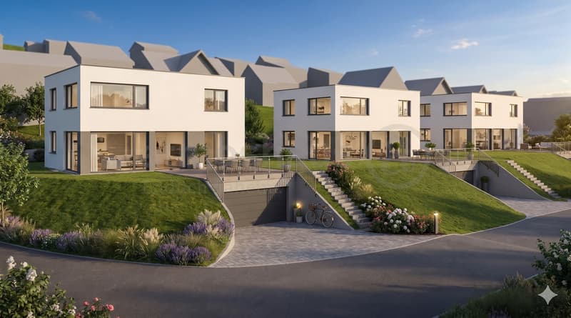 Dream homes in Reigoldswil - New construction project with a school right next door (1)