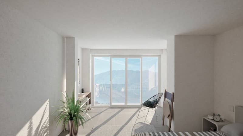 ORSELINA - grand 3 1/2 pièces, vue sur le lac, Garage-box au rez-de-chaussée (4)