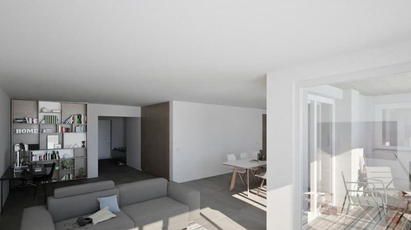 ORSELINA - grand 3 1/2 pièces, vue sur le lac, Garage-box au rez-de-chaussée (9)