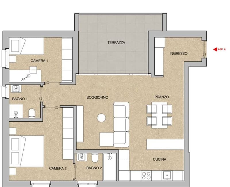 Nouvel appartement 3.5 pièces à Giubiasco (6)