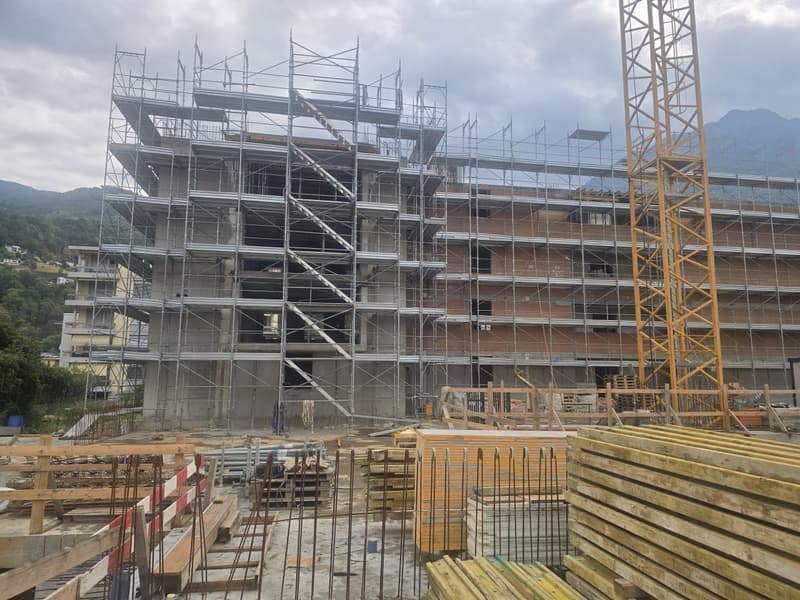 Appartamento monolocale in nuova residenza a Giubiasco (8)