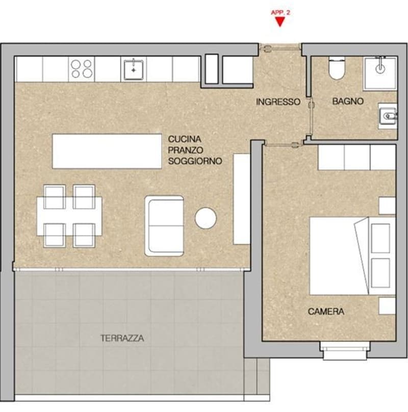 Appartement 2.5 pièces dans une nouvelle résidence à Giubiasco (5)