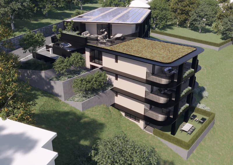 Élégant appartement 5.5 pièces dans une nouvelle résidence à Pregassona (3)