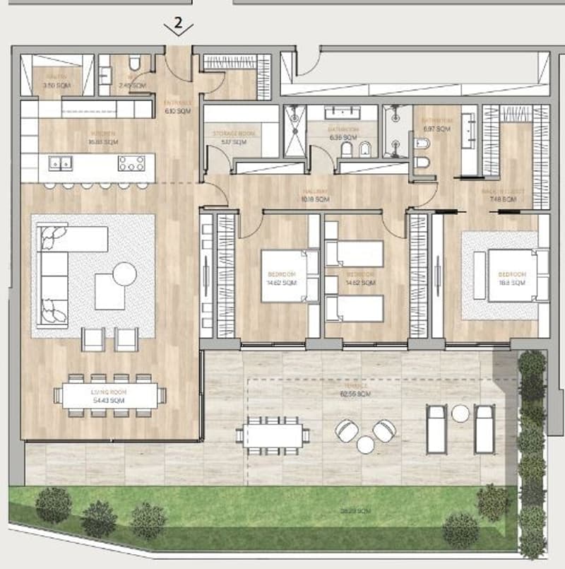 Stupendo appartamento 4.5 locali in Nuova Residenza a Bissone (10)