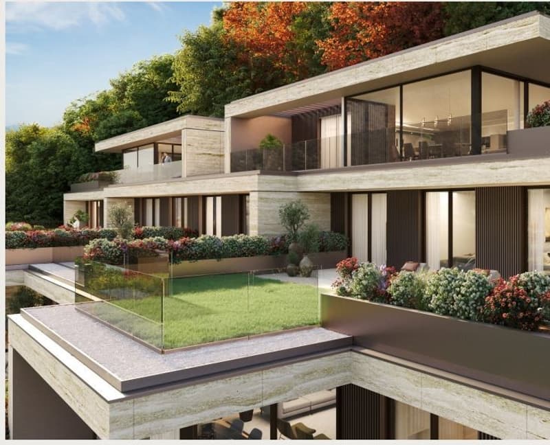 Bellissimo 4.5 locali vista lago a Bissone (1)