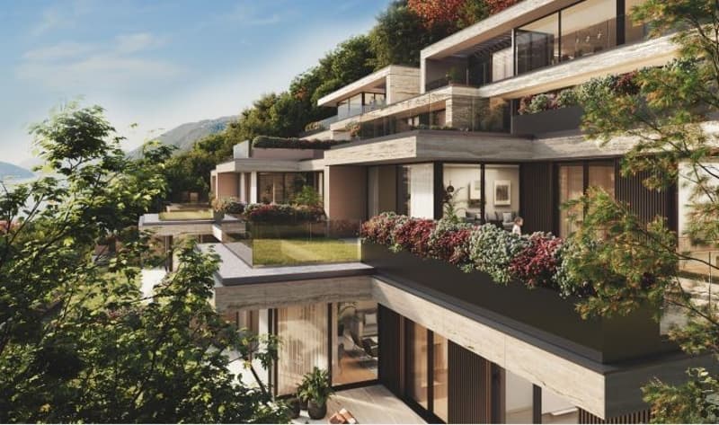 Elegante 2.5 locali in residenza di pregio a Bissone (1)