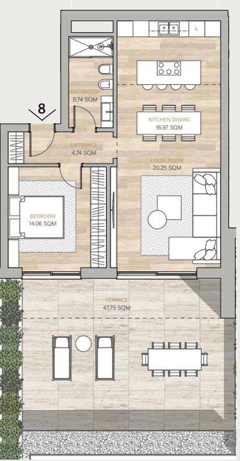 Elegante 2.5 locali in residenza di pregio a Bissone (7)