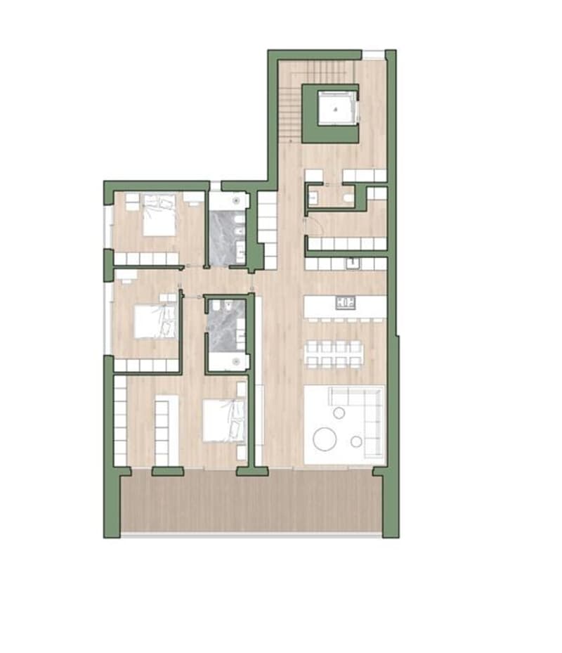 Bellissimo appartamento 4.5 locali in residenza di Pregio a Sorengo (11)